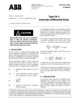 ABB SA-1 Instruction Leaflet