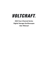 VOLTCRAFT DSO Four-Channel Series User manual