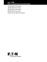 Eaton 93PM 200 kW SIAC-B Four-Wire Operating instructions