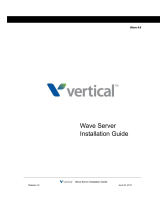 Vertical WAVE IP 2500 Installation guide