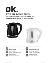 OK. OWK 402-W User manual