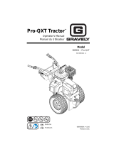 Gravely Pro-QXT Tractor 985910 User manual