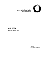 Lucent Technologies CIB 2864 Quick start guide