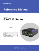 Contec BX-C212-G NEW Reference guide