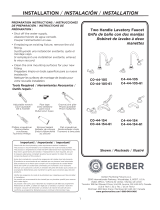 Gerber C0-44-105 User manual