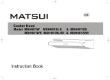 Matsui MSH601BLKE Instruction book