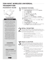 Digital Monitoring Products 1106-WINT Installation guide