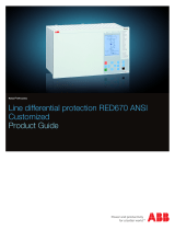 ABB RED670 Relion 670 series User manual