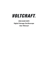 VOLTCRAFT DSO-6102 WIFI User manual