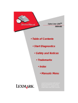 Lexmark Optra Color 1200 User manual