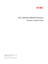 H3C SR6600 SPE-FWM User manual