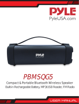 Pyle PBMSQG5 User manual
