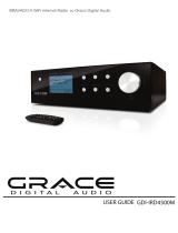 Grace Digital Audio IRD4500M Bravado X User manual