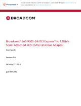 Broadcom SAS 9305-24i User manual