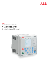 ABB Relion 615 series Installation guide