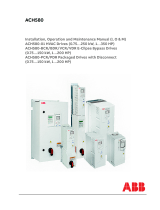 ABB ACH580-PDR Installation, Operation and Maintenance Manual