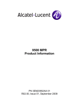Alcatel USA Marketing 9500 MPR User manual