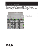 Eaton Magnum DS Operating instructions