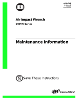 Ingersoll-Rand 2925Ti Series User manual