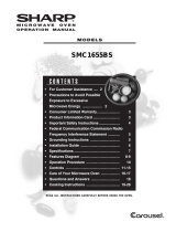 Sharp SMC1655BS Owner's manual