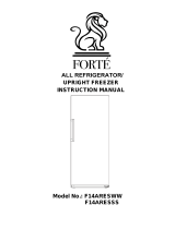 Forte  F14ARESWW  Owner's manual