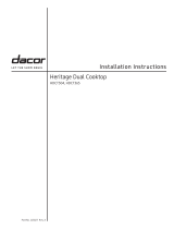 Dacor  HDCT304GSLP  Installation guide