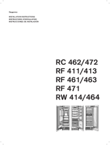 Gaggenau USA RF463702 Installation guide