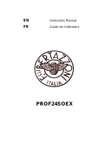 Bertazzoni  PROF24SOEX  User manual