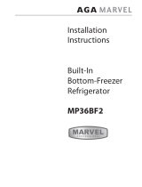 Marvel  MP36BF2RP  Installation guide