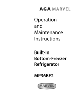 Marvel  MP36BF2LP  Owner's manual