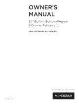 Monogram  ZIK30GNNII  Owner's manual
