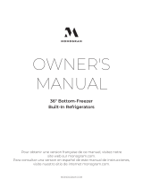 Monogram  ZIC360NNRH  Owner's manual