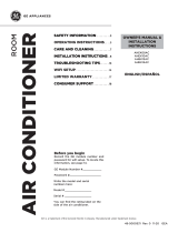 GE AHEK08AC Owner's manual