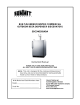 Summit  SBC54OSBIADA  User manual