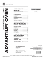 GE Profile Series  PSA9120SPSS  Owner's manual
