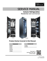 Perlick CR30R-1-2L User manual