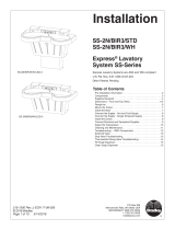 Bradley Express SS-2N/BIR3/WH Installation guide