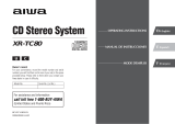 Aiwa XR-TC80 Owner's manual