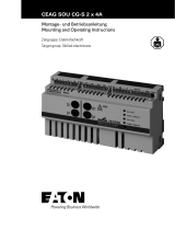 Eaton CEAG SOU CG-S 2 x 4A Mounting And Operating Instructions
