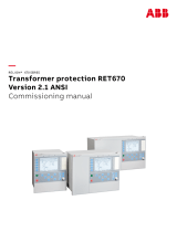 ABB Relion 670 series Commissioning Manual