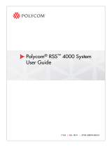 Polycom RSS 4000 User manual