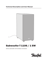 Teufel Cinebar Duett Surround "4.1-Set" Owner's manual