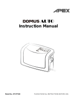 Apex Digital Domus Auto User manual