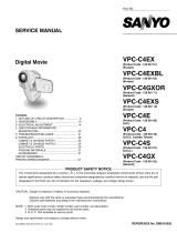 Sanyo Xacti VPC-C4EXS User manual