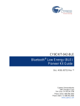 Cypress Semiconductor CY8CKIT-042-BLE User manual