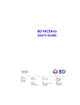 BD FACSAria User manual