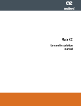 Aethra Maia XC Use And Installation  Manual