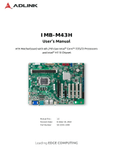 ADLINK Technology IMB-M43H User manual