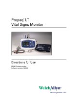 Welch Allyn Propaq LT Directions For Use Manual