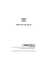 Cabletron Systems TRXMIM-44A User manual